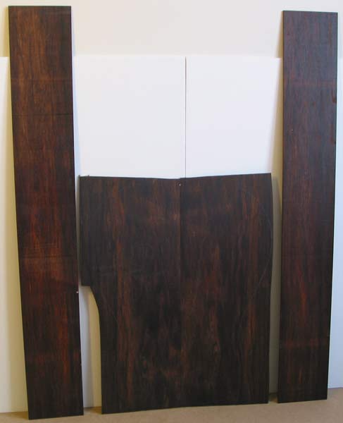 flat sawn brazilian rosewood